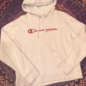 Champion Light Pink Hoodie